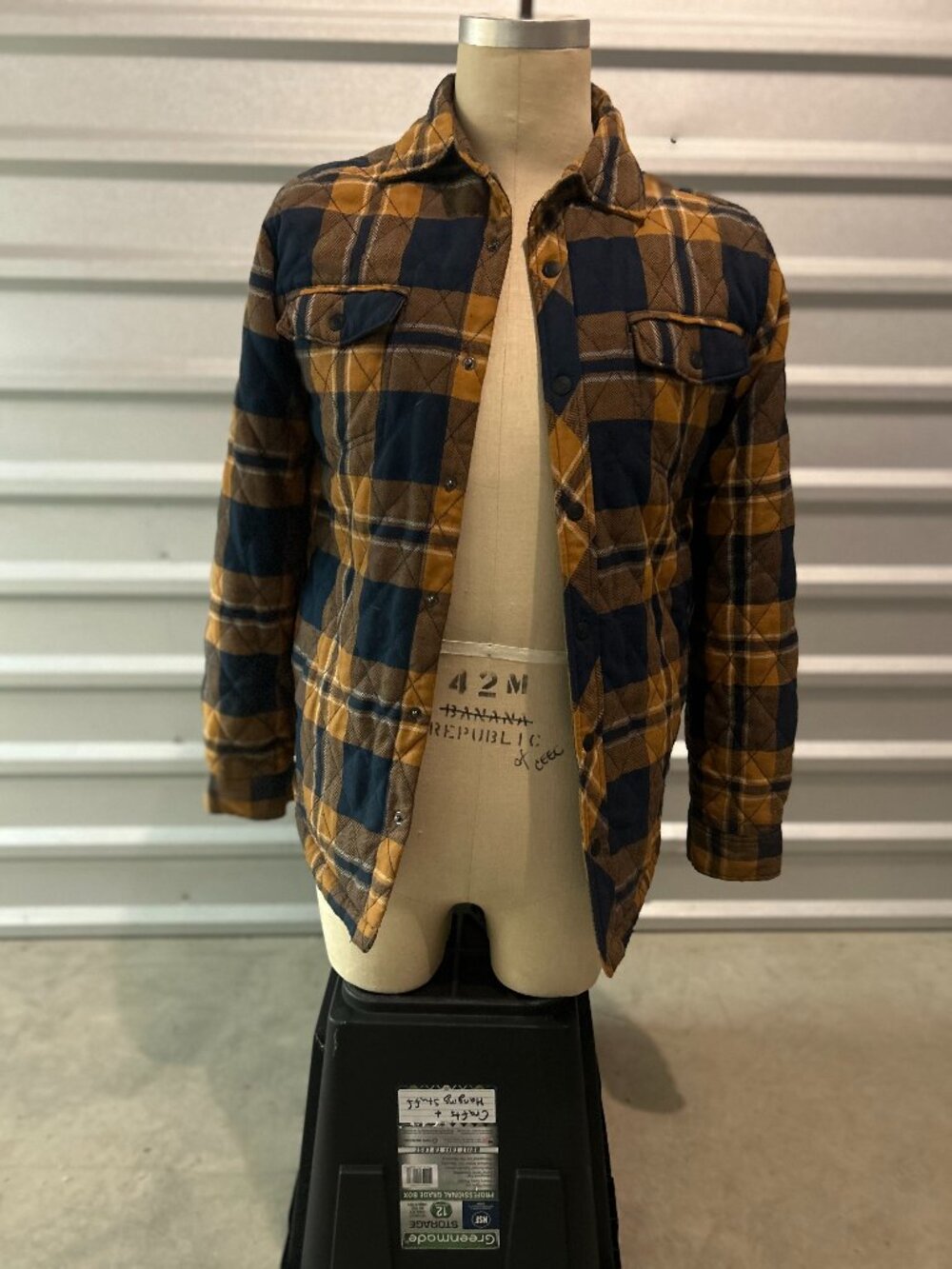 [G] George Flannel Jacket - Size 34-38